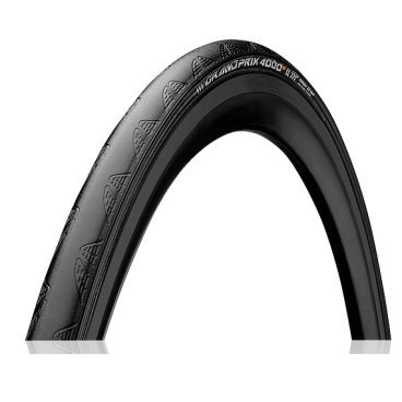 Велотрубка шоссейна Continental Grand Prix 4000 S2 Tubular, 28"x22 мм, (270 гр), черная, 0196241000