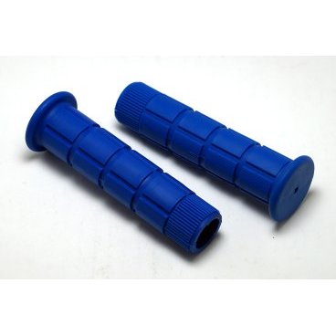 Грипсы велосипедные MTB 125mm, резина, синие, HL-GB72 blue