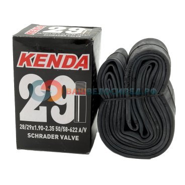 Камера для велосипеда KENDA 28-29", авто ниппель, 1.9-2.35 (50/58-622),  5-516329