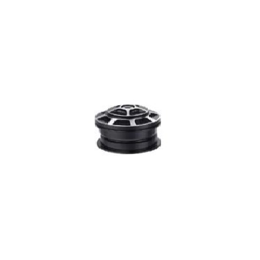 Рулевой набор "Kenli" с пром. подшипниками, 1-1/8"х44х30мм, сталь, черный, индивидуальная упаковка, KL-B312 black