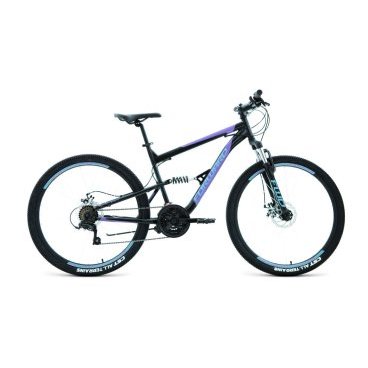 Горный велосипед Forward RAPTOR 27,5, черный/фиолетовый, 2021