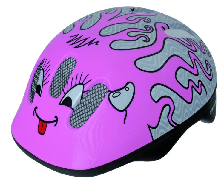 фото Детский шлем велосипедный ventura с сеточкой 6 отверстий 50-57см curly (размер: 52-56 см)
