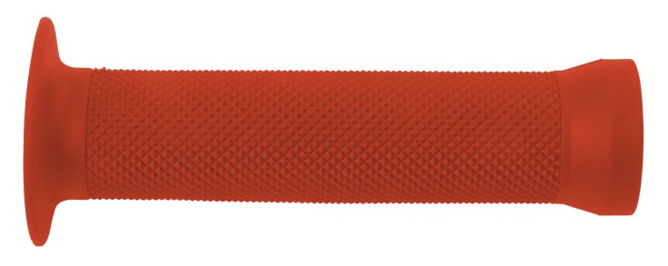 фото Ручки на руль clark`s с83 bmx, резина, 135мм, защита торцевая и от проскальзывания, красные, 3-364