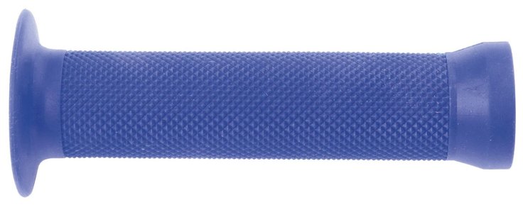 фото Ручки на руль clark`s с83 bmx, резина, 135мм, защита торцевая и от проскальзывания, голубые, 3-360