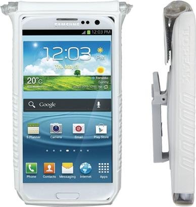 фото Водонепроницаемый чехол topeak для 4"-5" смартфонов screen smart phones, белый, tt9831w