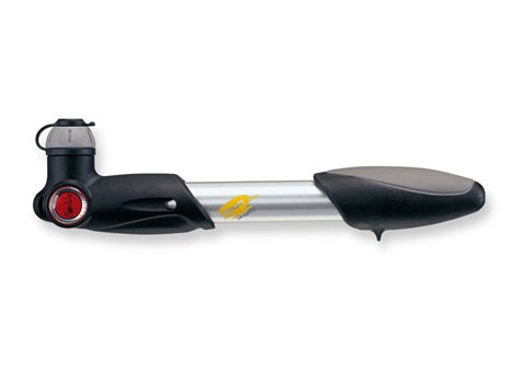 фото Насос giyo gp-23, двухходовой, алюминиевый корпус, универсальная головка, ручка из матриала kraton.