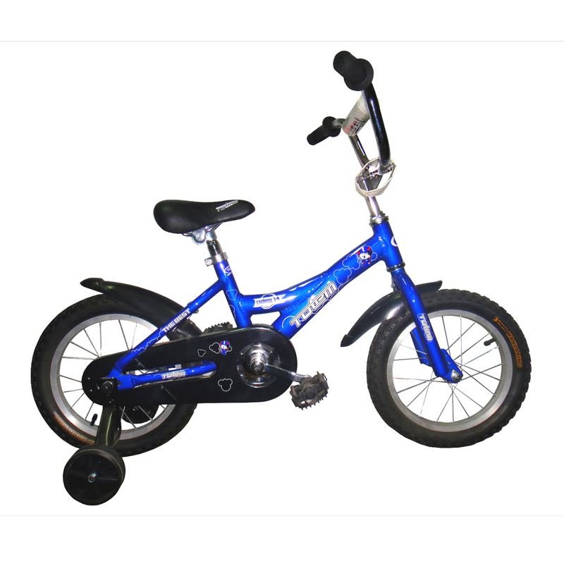 фото Детский велосипед totem 10b802 (возраст: 2 - 4 года (рост: до 105 см), цвет: синий)
