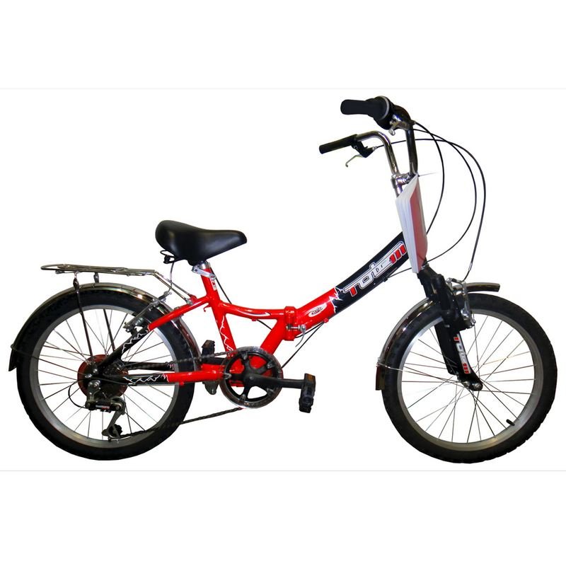 фото Детский велосипед totem sf-276a susp (возраст: 6-9 лет (рост: до 135 см), цвет: черный/красный)