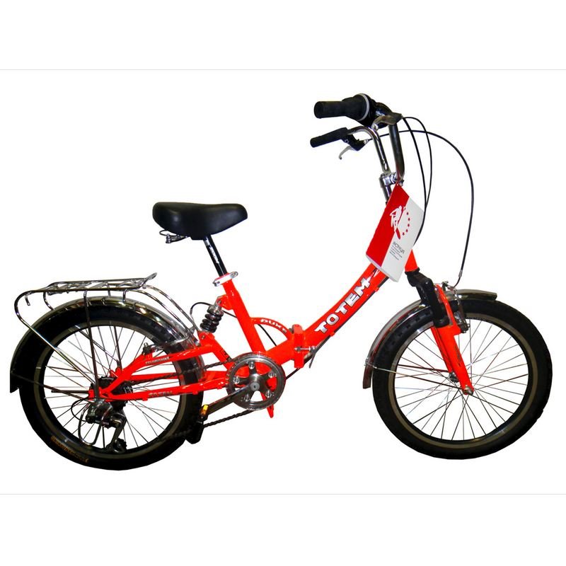 фото Детский велосипед totem sf-461 (возраст: 6-9 лет (рост: до 135 см), цвет: красный)