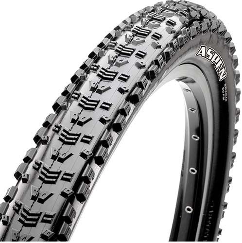 фото Велопокрышка maxxis aspen, 29x2.1, 60 tpi, wire, dual, черная, tb96689600