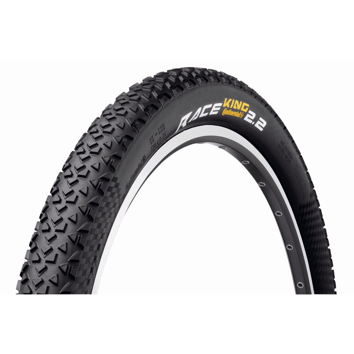 фото Велопокрышка continental raceking 2.2 performance, foldable, 29x2.2", (660 гр), черная, 01500360000