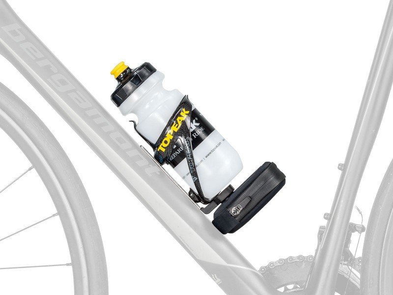 фото Адаптер флягодержателя topeak ninja pouch road, под флягодержатель, с чехлом для камеры, tnj-pr