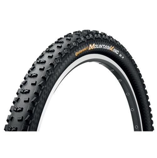 фото Велопокрышка continental mountain king ii 2.2, 26 x 2.2(55-559), черная, 180tpi, антипрокол, 150285