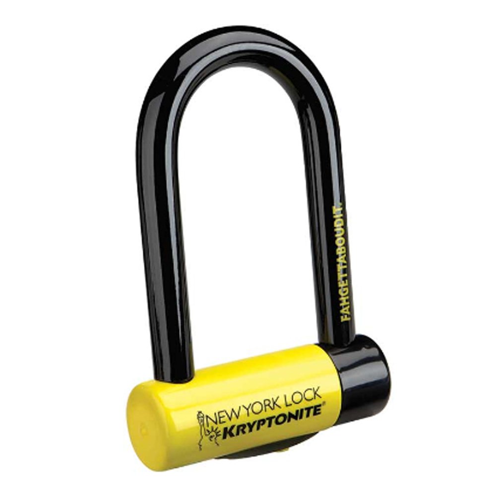 фото Велосипедный замок kryptonite new york fahgettaboudit u-lock, на ключ, 83 х 153 мм