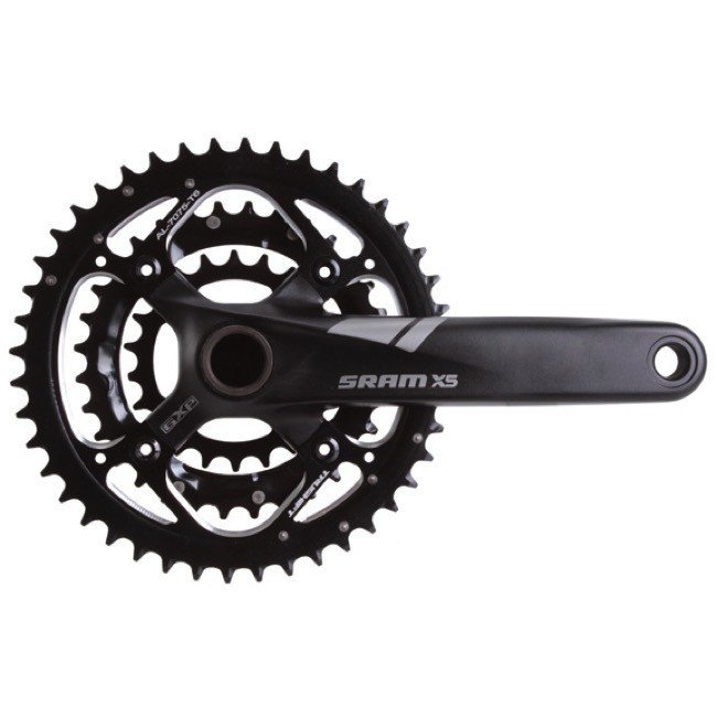 Система шатунов велосипедная SRAM X5 GXP, 10 скоростей, 175, черный, 44-33-22t, 00.6118.231.005
Система шатунов велосипедная SRAM X5 GXP, 10 скоростей, 175, черный, 44-33-22t, 00.6118.231.005
