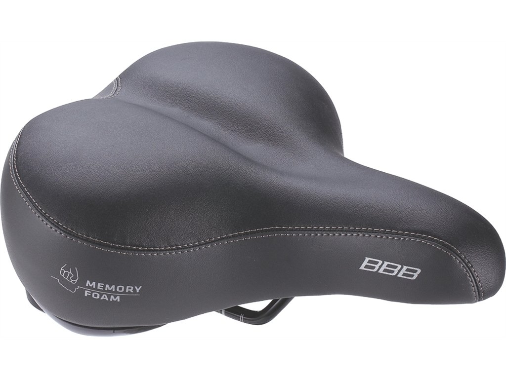 фото Седло велосипедное bbb softcomfort, комфортное, 210 х 240, черное, bsd-25