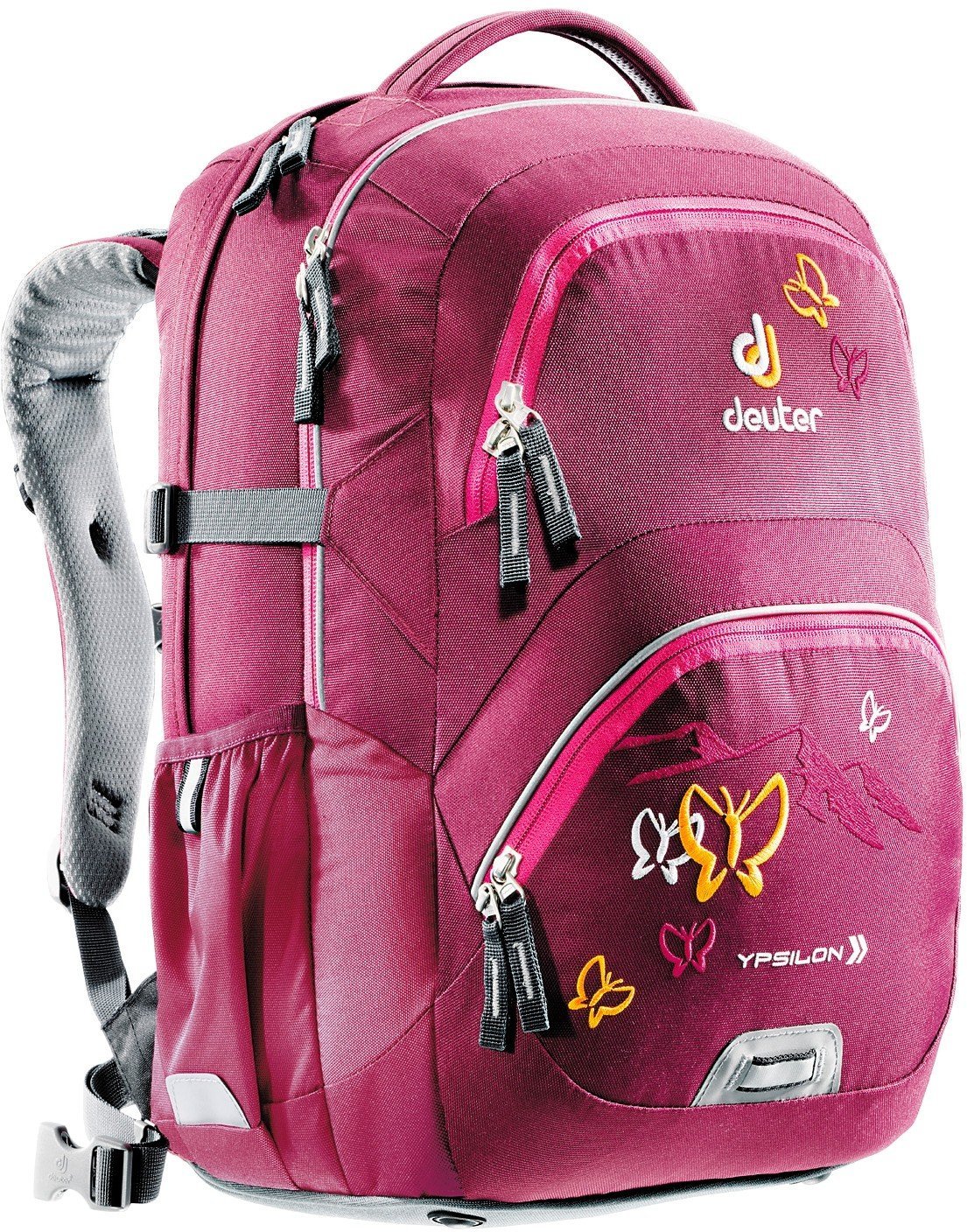 фото Велосипедный рюкзак deuter ypsilon, детский, 46x32x22, 28 л, розовый, 80223_5009
