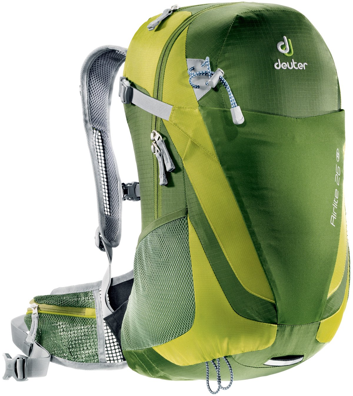 фото Рюкзак deuter airlite 26 sl, женский, чехол от дождя, 51х26х24, 26 л, зеленый, 4420415_2250