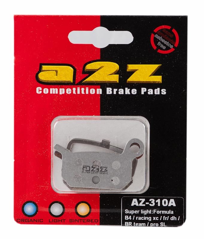 Тормозные колодки A2Z Super light for Formula 4 Racing XC/ FR/DH & BR Team/Pro/SL, AZ-310A
Тормозные колодки A2Z Super light for Formula 4 Racing XC/ FR/DH & BR Team/Pro/SL, AZ-310A
