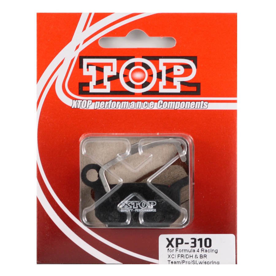 Тормозные колодки X-Top Formula 4 Racing XC/ FR/DH & BR Team/Pro/SLw/spring, Blue, XP-310
Тормозные колодки X-Top Formula 4 Racing XC/ FR/DH & BR Team/Pro/SLw/spring, Blue, XP-310