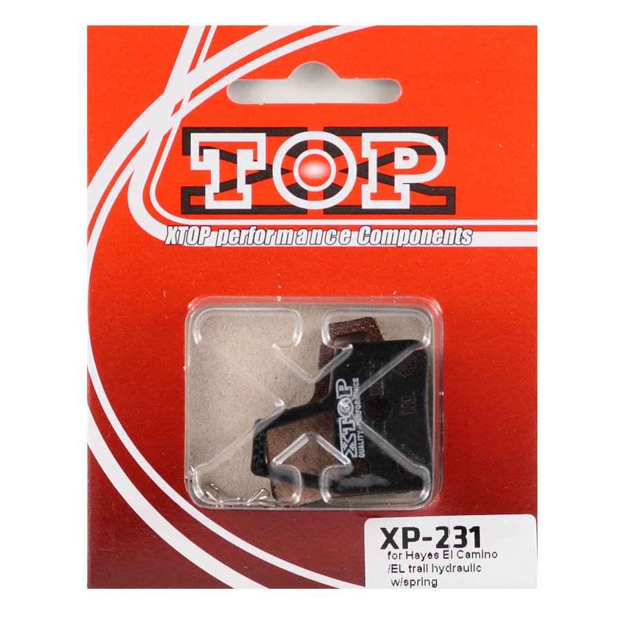 Тормозные колодки X-Top Hayes El Camino/ EL trail hydraulic w/spring, Blue, XP-231
Тормозные колодки X-Top Hayes El Camino/ EL trail hydraulic w/spring, Blue, XP-231