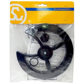 фото Защита системы sunny wheels w-719, 42/44т, универсальное крепление пластик, черная, 6-180655 sunnywheel