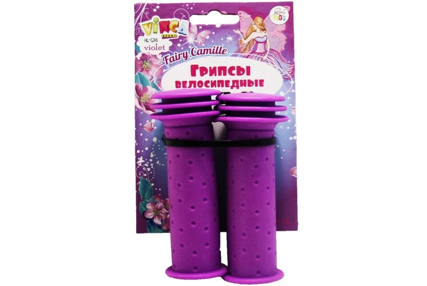Грипсы велосипедные детские, Vinca Sport, 102мм, резиновые, фиолетовые, H-G 96 fairy Kamilla, Фиолетовый
Грипсы велосипедные детские, Vinca Sport, 102мм, резиновые, фиолетовые, H-G 96 fairy Kamilla, Фиолетовый