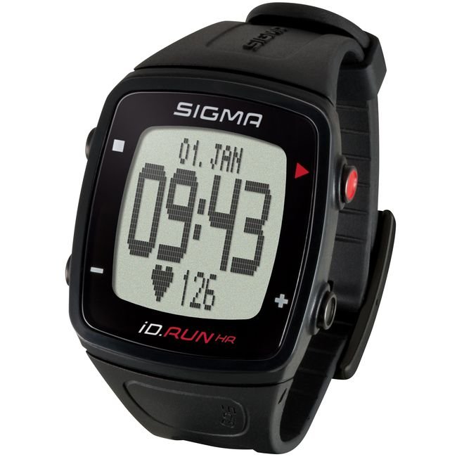 фото Часы спортивные sigma sport id.run: скорость и расстояние (на основе gps), черные