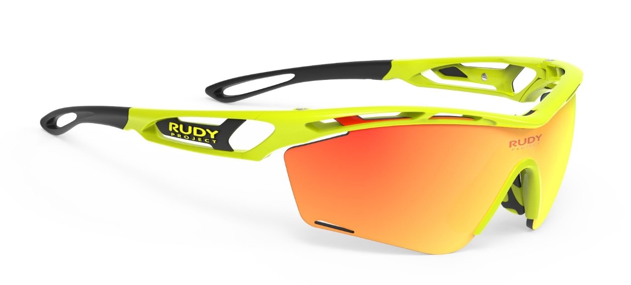 фото Очки rudy project tralyx slim yellow fluo gloss - mls orange, sp464076-0000