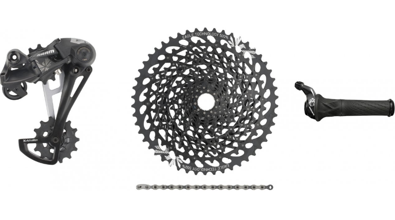 Групсет "SRAM" GX Eagle Kit 1x12-speed, Grip Shift, black. GXEagleGripShiftblack
Групсет "SRAM" GX Eagle Kit 1x12-speed, Grip Shift, black. GXEagleGripShiftblack