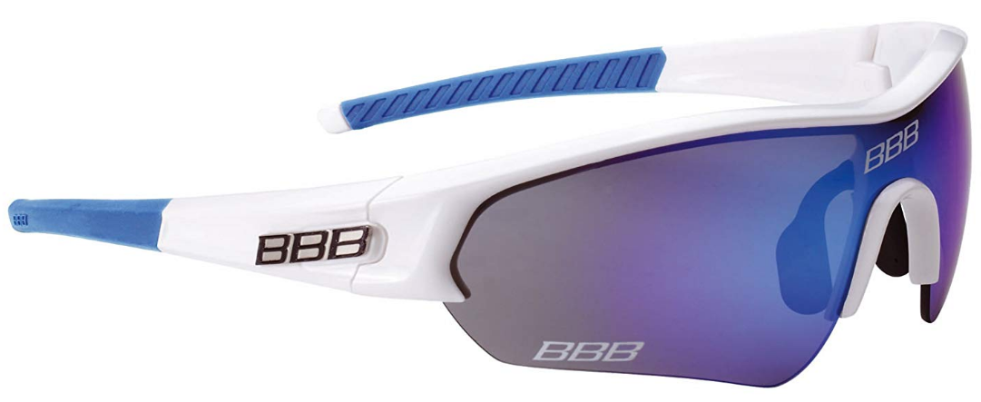 фото Очки велосипедные bbb select pc, солнцезащитные, блестящий белый, bsg-43