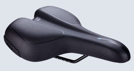фото Седло велосипедное bbb touringplus active ergonomic saddle memory foam steel черный б/р, bsd-116