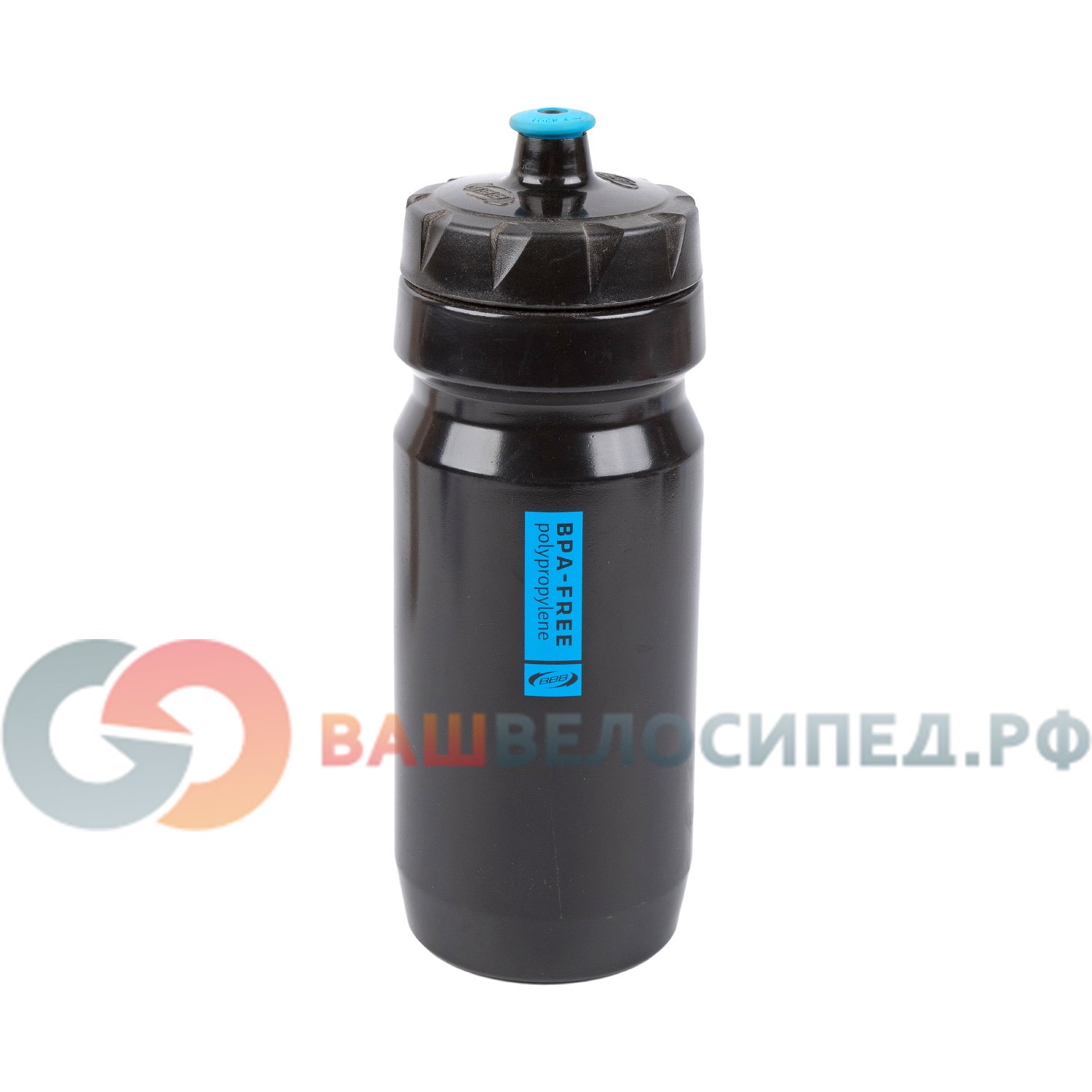 фото Фляга велосипедная bbb, 550ml, comptank, черный/синий, bwb-01