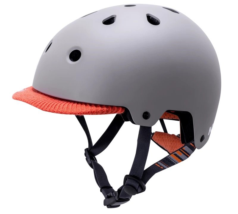 фото Шлем велосипедный kali urban/bmx saha, серый 2019 (размер: 58-61см)