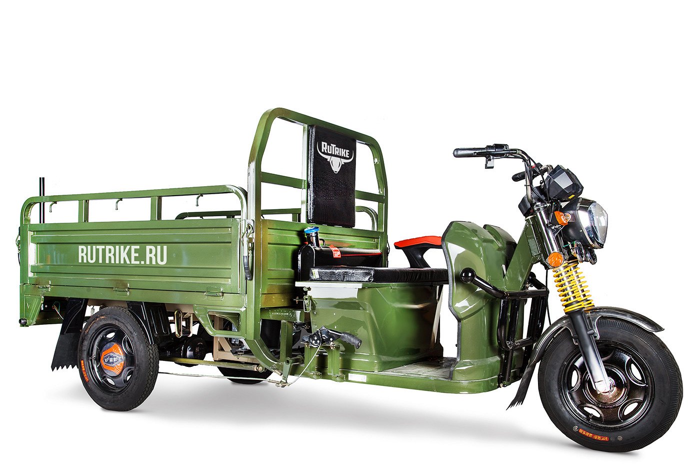 Грузовой электрический трицикл Rutrike Гибрид 1500 60V1000W 2019 (Цвет: зеленый )
Грузовой электрический трицикл Rutrike Гибрид 1500 60V1000W 2019 (Цвет: зеленый )
