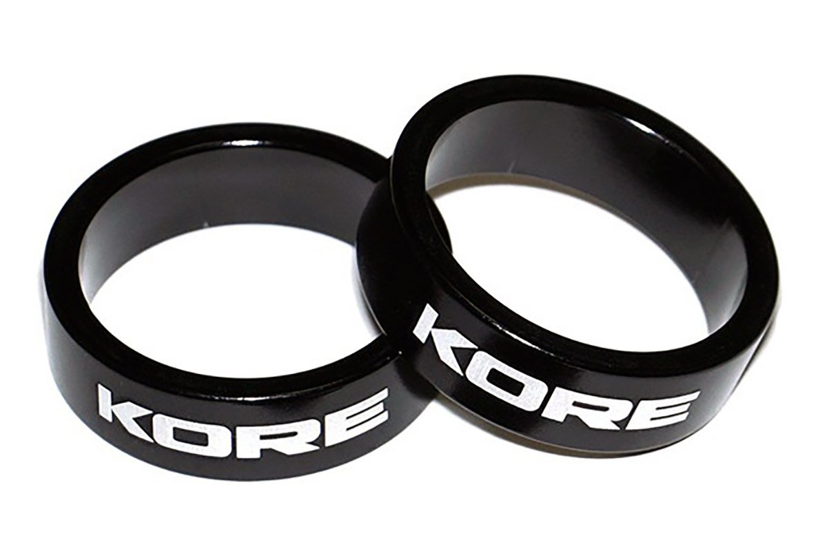 

Проставочное кольцо KORE, CNC, 34x5mm 1-1\8", черный, AL6061-6T