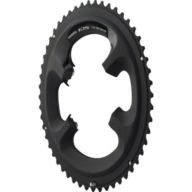 Звезда Shimano 105 52T-MB, передняя, для FC-5800, для 52-36T, черный, Y1PH98110
Звезда Shimano 105 52T-MB, передняя, для FC-5800, для 52-36T, черный, Y1PH98110