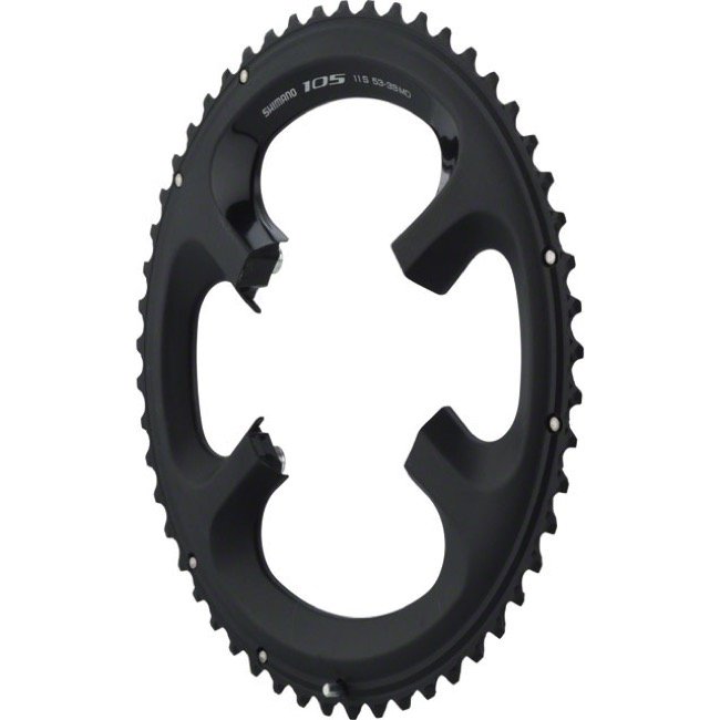 Звезда Shimano 105 53T-MD, передняя, для FC-5800, для 53-39T, черный, Y1PH98130
Звезда Shimano 105 53T-MD, передняя, для FC-5800, для 53-39T, черный, Y1PH98130