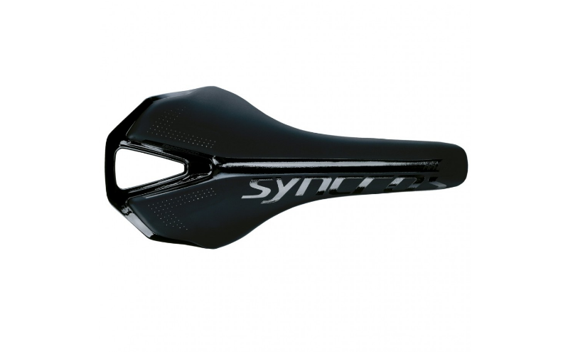 фото Седло велосипедное syncros rr1.5 black, жесткое, wide, широкое, карбон, черное, 238586-bl