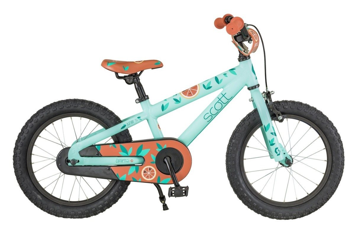 фото Детский велосипед scott contessa 16" 2018 (колеса: 16", цвет: голубой)