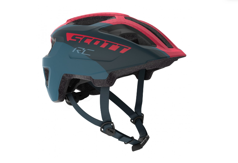 фото Шлем велосипедный scott spunto junior dark blue/pink rc onesize, 50-56 см, 2019, 270112-6162
