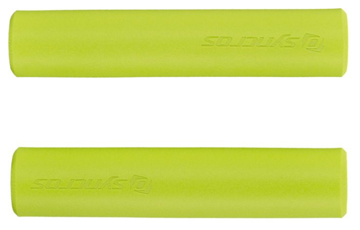 фото Грипсы велосипедные syncros silicone green, 130 мм, 234805-gr