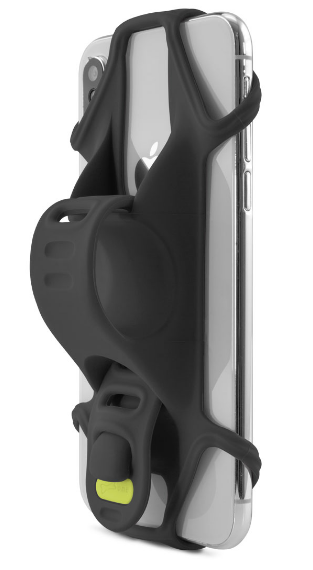 фото Держатель для смартфона bone collection bike tie 2, силикон, на руль, 4.0'-6.5', черный, 07-1800