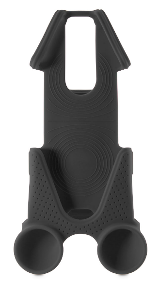 фото Держатель для смартфона bone collection bike tie speaker, силикон, на руль, 4.0'-6.3', черный, 07-173010