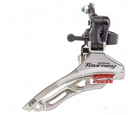 Переключатель передний Shimano Tourney FD-TY300, 42T, 31,8 мм, нижняя тяга, ST (370122)
Переключатель передний Shimano Tourney FD-TY300, 42T, 31,8 мм, нижняя тяга, ST (370122)