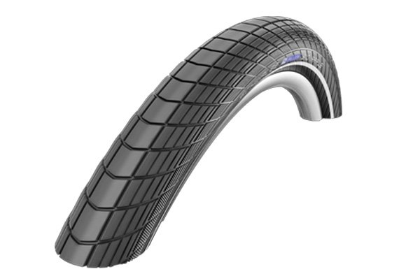фото Велопокрышка schwalbe big apple 24x2.00 (50-507), hs430 r-guard b/b-sk+rt ec, 67epi, 11100302