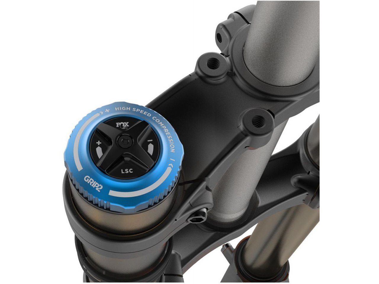 фото Вилка велосипедная fox 40 float grip 2, f-s, 27,5", 203мм, 110x20мм, 44 мм, черный, 910-20-758 fox racing