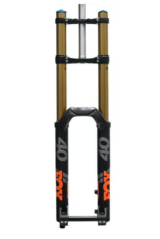 фото Вилка велосипедная fox 40 float grip 2, f-s, 27,5", 203мм, 110x20мм, 44 мм, черный, 910-20-758 fox racing