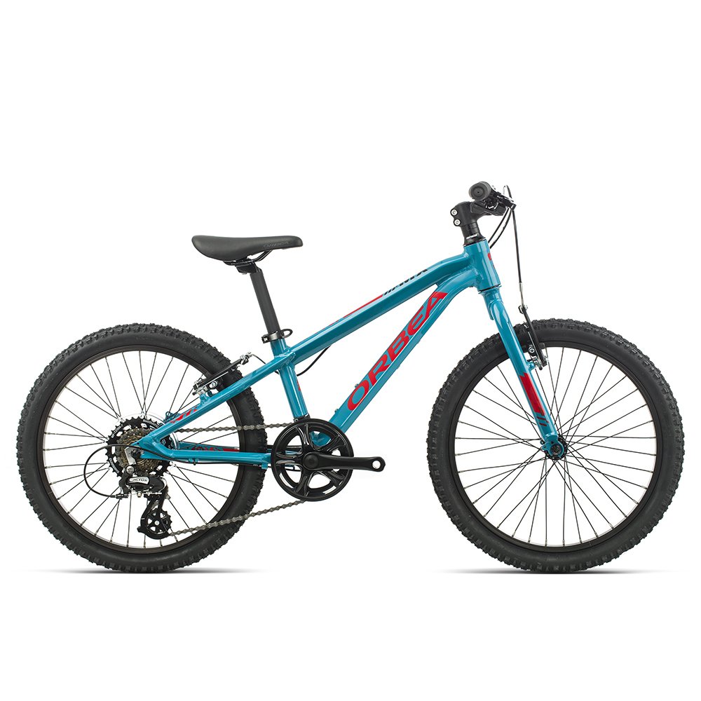 фото Детский велосипед orbea mx dirt 20" 2020 (рост: 115-135см. цвет: голубой/красный)