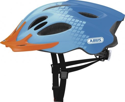 фото Велошлем abus aduro, голубой (размер: l (58-62 см))